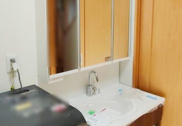 洗面台　完工後