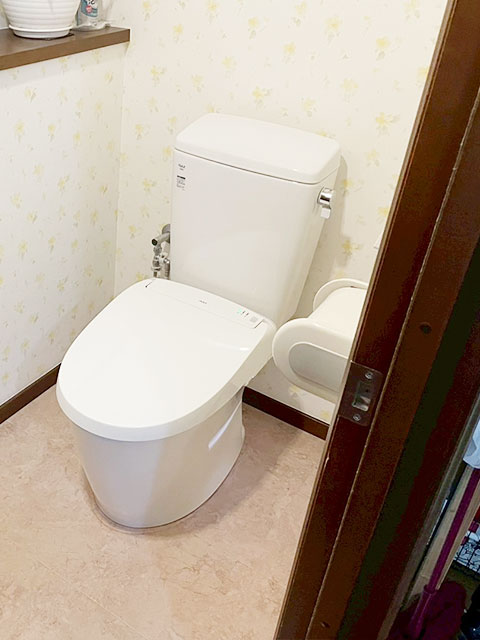 大網白里市のトイレ工事
